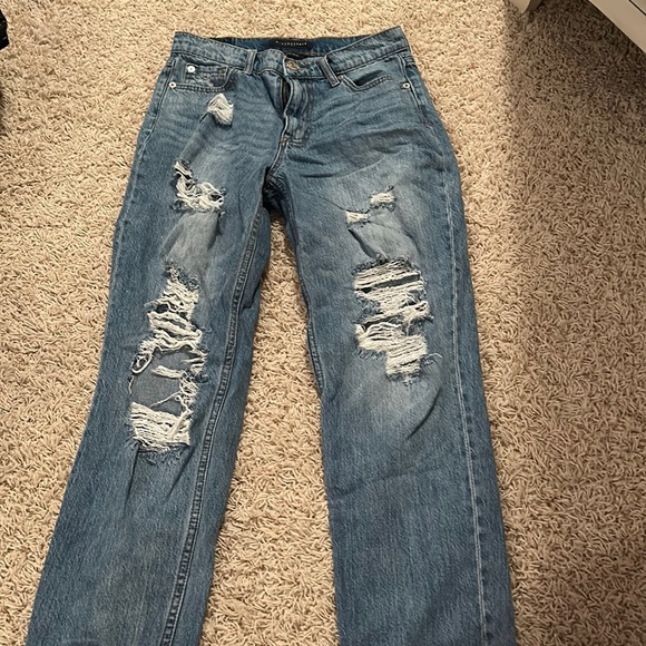 Aeropostale Denim - Aeropostale ripped mom jeans